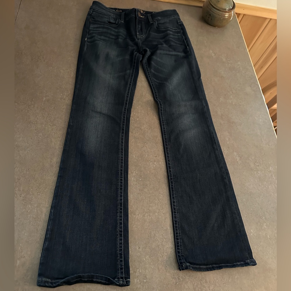 NWOT Buckle Black Jeans. Size 28x32. Bootcut.